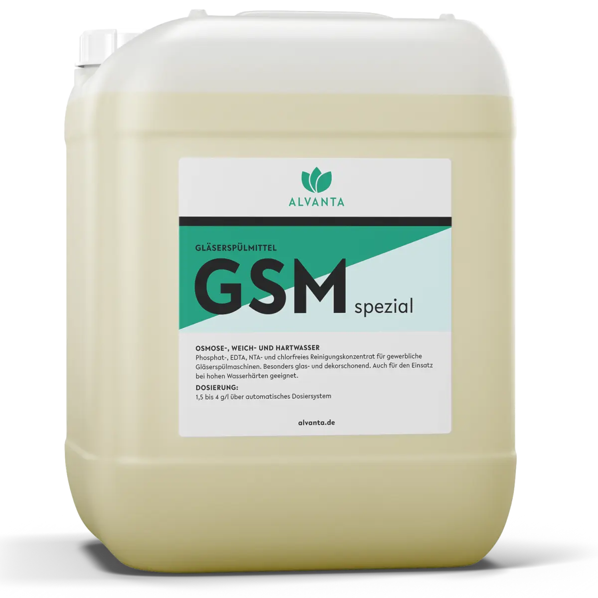 Alvanta GSM spezial Gläserspülmittel