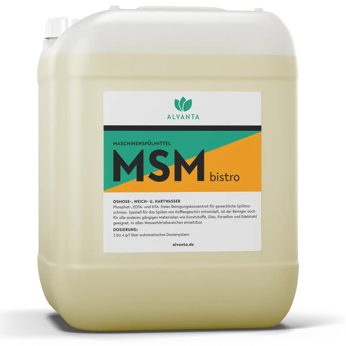 Alvanta MSM bistro Maschinenspülmittel