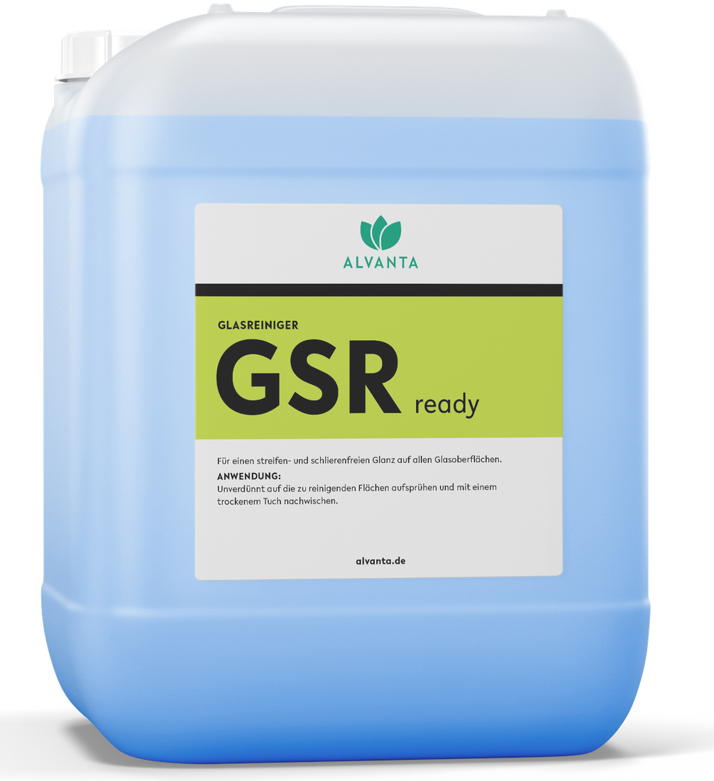 Alvanta Glasreiniger GSR ready — Kanister